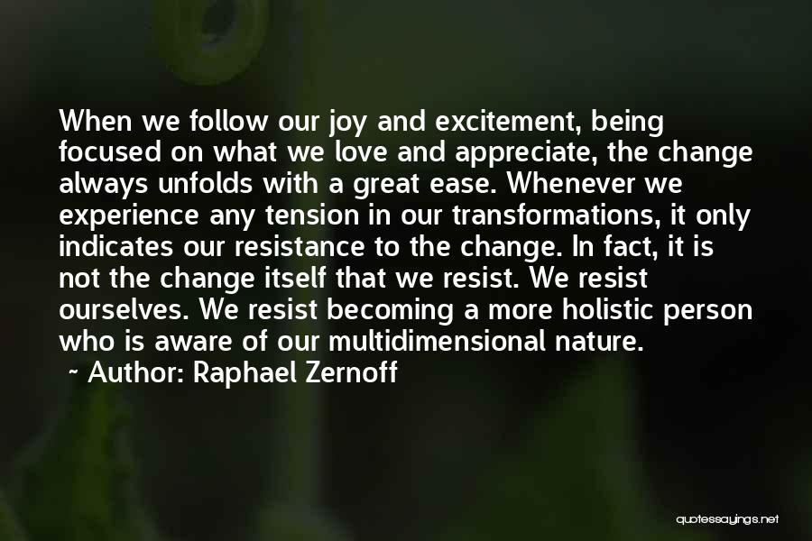 Resistance To Change Quotes By Raphael Zernoff