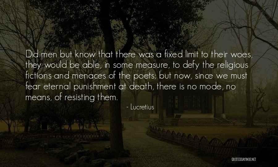 Resisting Fear Quotes By Lucretius Resisting Fear Quotes By Lucretius
