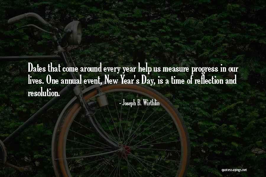 Resolution New Year Quotes By Joseph B. Wirthlin