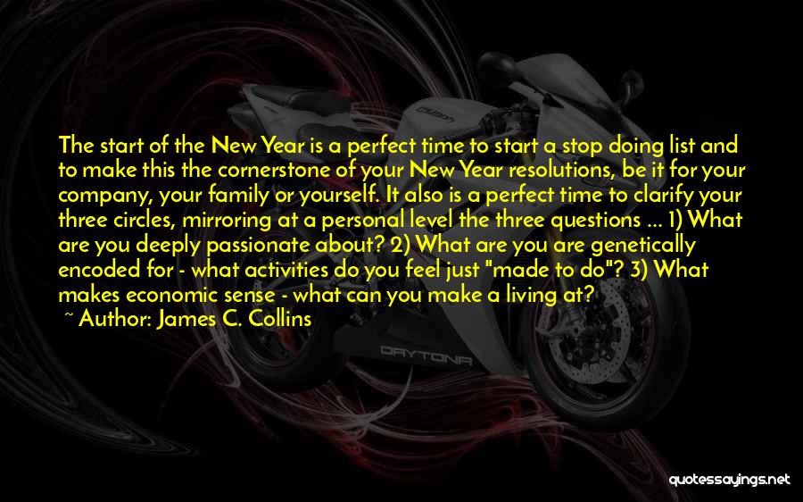 Resolutions For A New Year's Quotes By James C. Collins