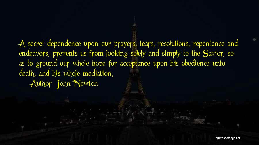 Resolutions Quotes By John Newton