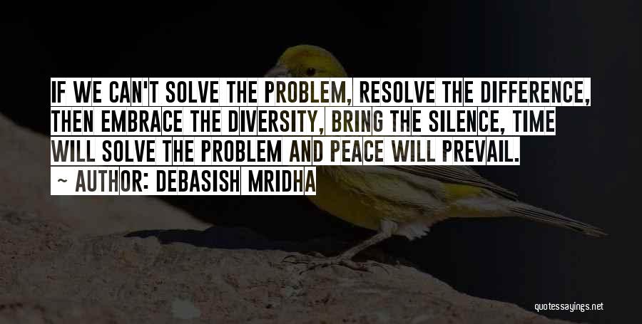 Resolve Problem Quotes By Debasish Mridha