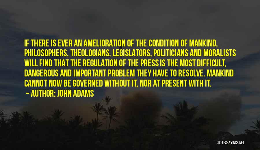 Resolve Problem Quotes By John Adams