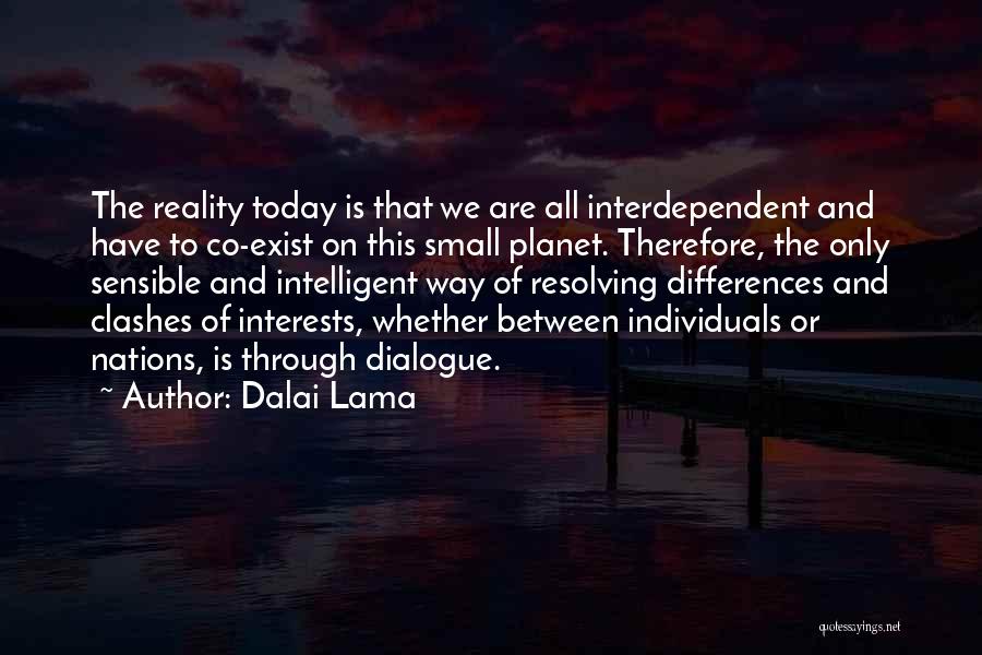 Resolving Differences Quotes By Dalai Lama