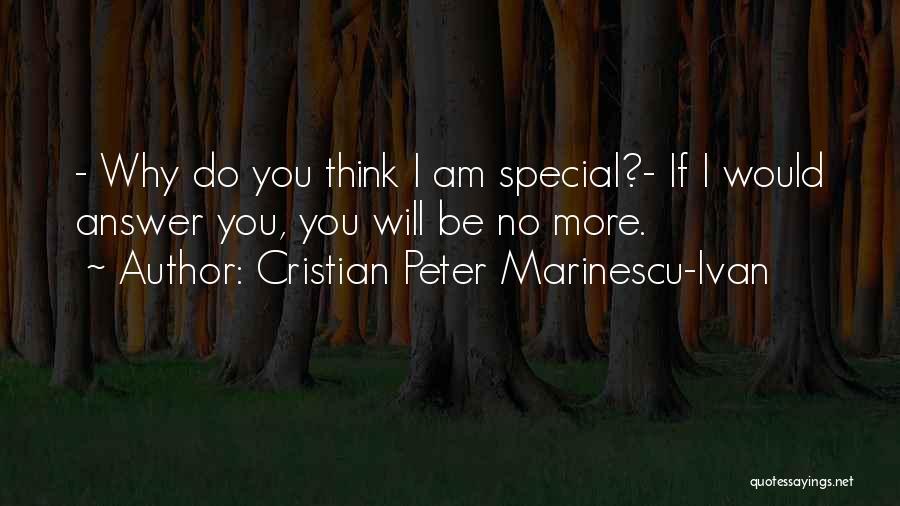 Resonance Quotes By Cristian Peter Marinescu-Ivan