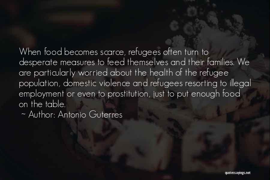 Resorting To Violence Quotes By Antonio Guterres