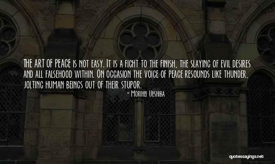 Resounds Quotes By Morihei Ueshiba Resounds Quotes By Morihei Ueshiba