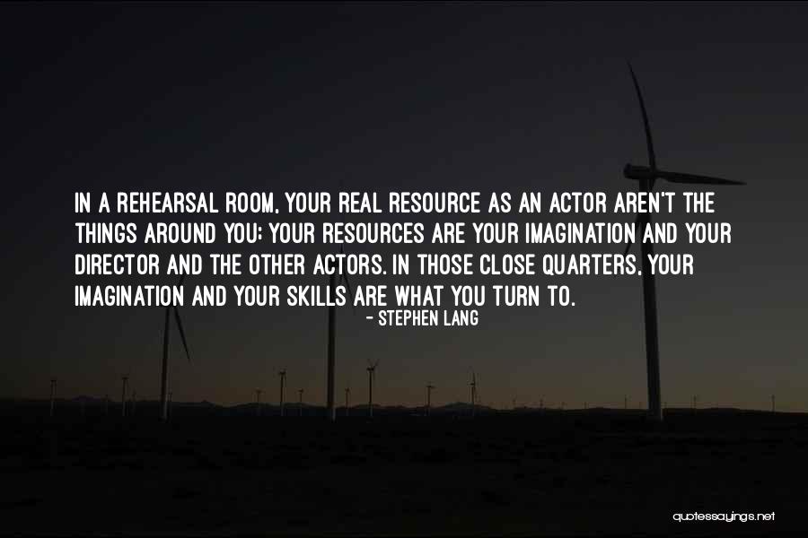 Resource And Resources Quotes By Stephen Lang Resource And Resources Quotes By Stephen Lang