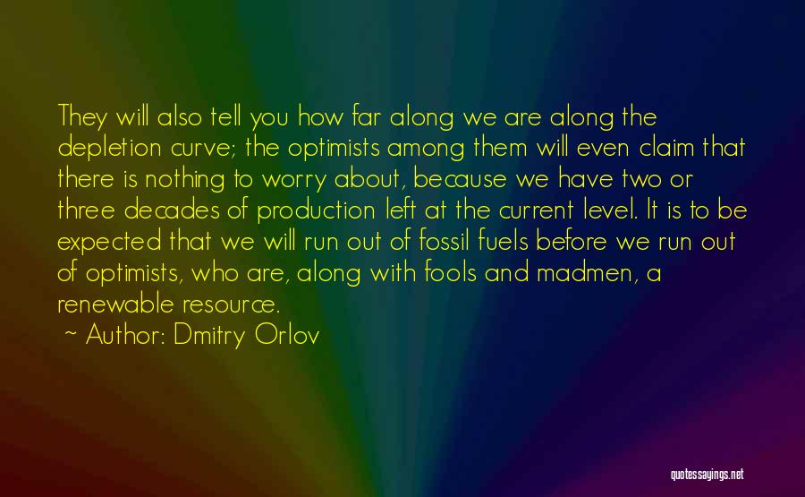 Resource Depletion Quotes By Dmitry Orlov