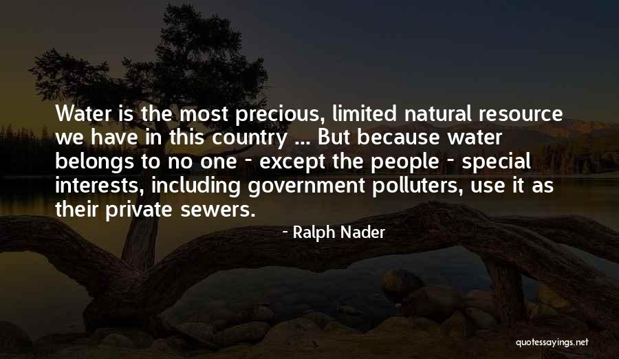 Resource Use Quotes By Ralph Nader