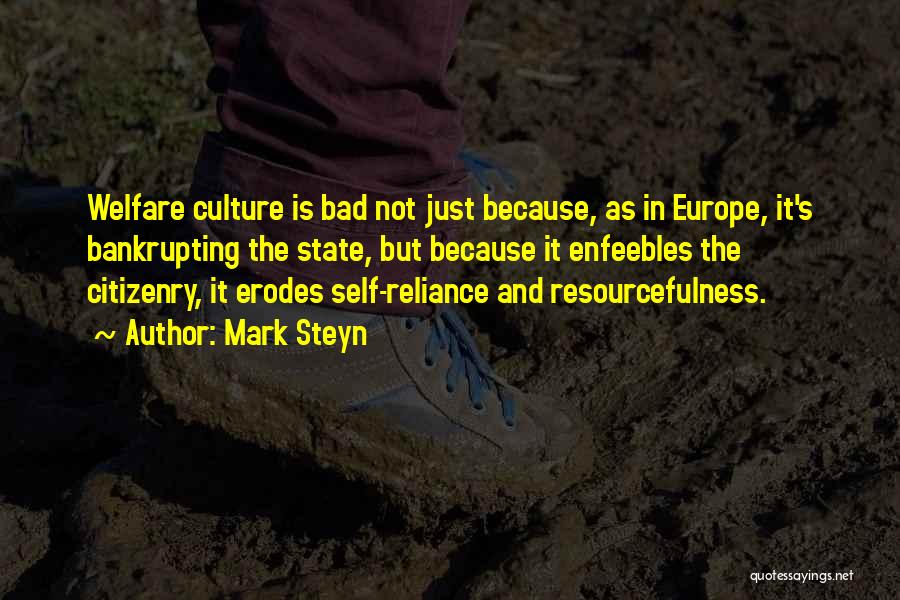 Resourcefulness Quotes By Mark Steyn