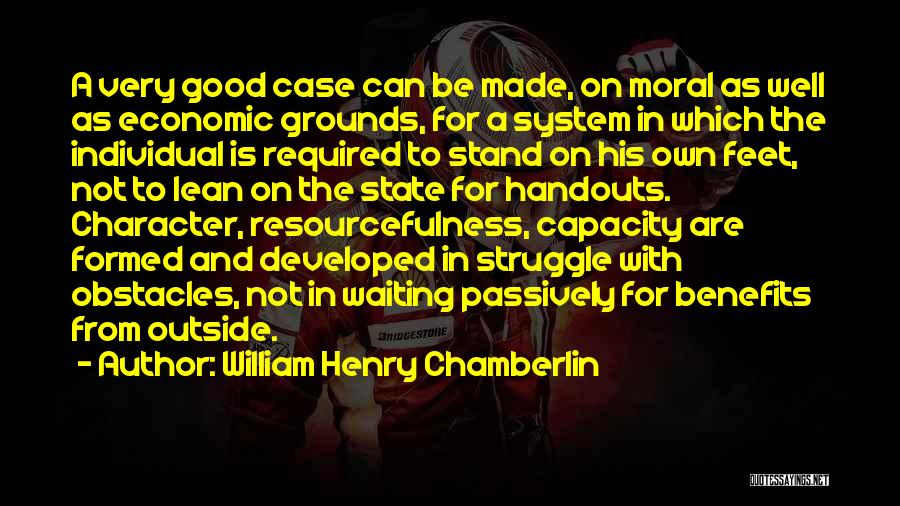 Resourcefulness Quotes By William Henry Chamberlin