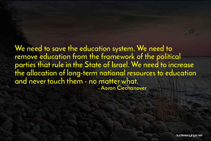 Resources In Education Quotes By Aaron Ciechanover Resources In Education Quotes By Aaron Ciechanover