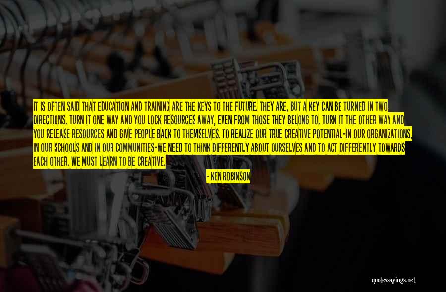 Resources In Education Quotes By Ken Robinson Resources In Education Quotes By Ken Robinson