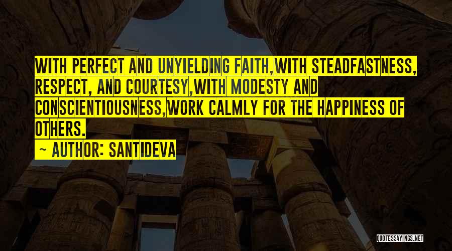 Respect And Courtesy Quotes By Santideva