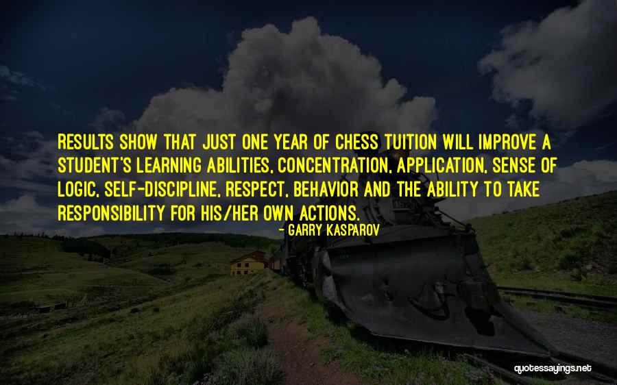 Respect And Discipline Quotes By Garry Kasparov Respect And Discipline Quotes By Garry Kasparov