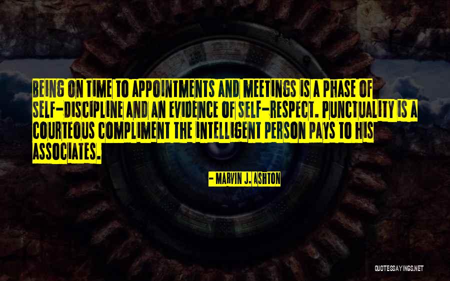 Respect And Discipline Quotes By Marvin J. Ashton Respect And Discipline Quotes By Marvin J. Ashton