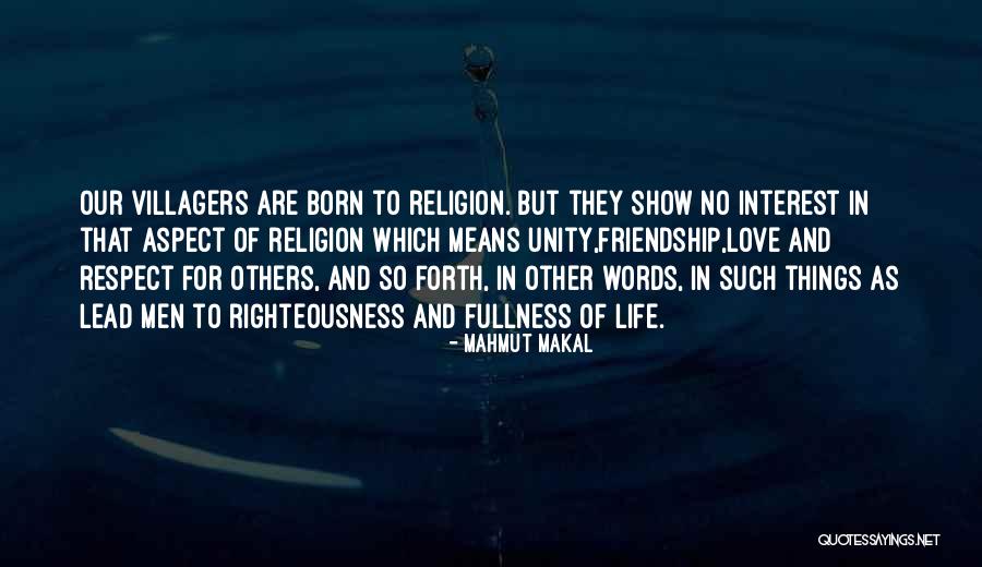 Respect And Love For Others Quotes By Mahmut Makal Respect And Love For Others Quotes By Mahmut Makal