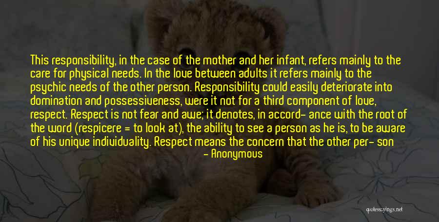 Respect And Love Your Mother Quotes By Anonymous