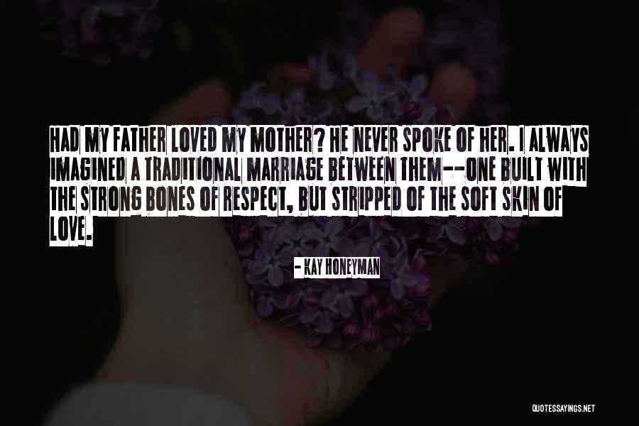 Respect And Love Your Mother Quotes By Kay Honeyman