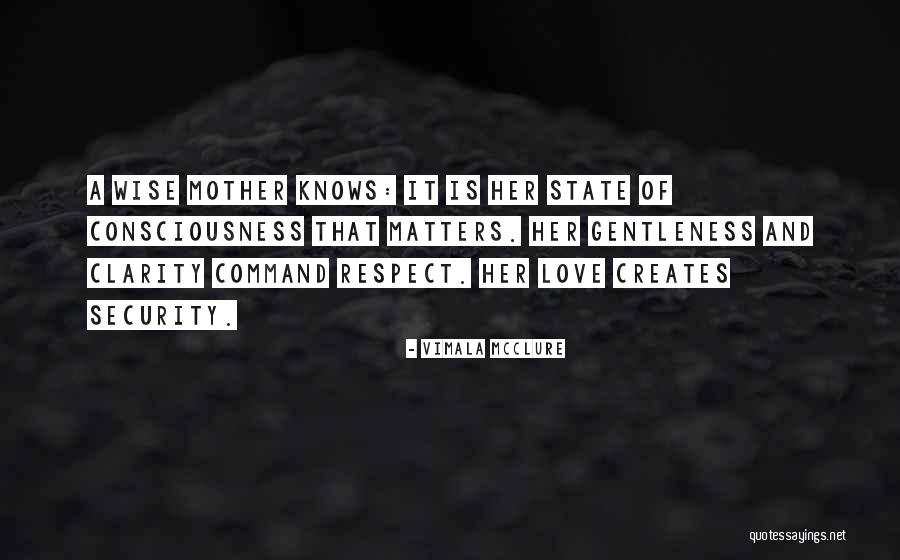 Respect And Love Your Mother Quotes By Vimala McClure