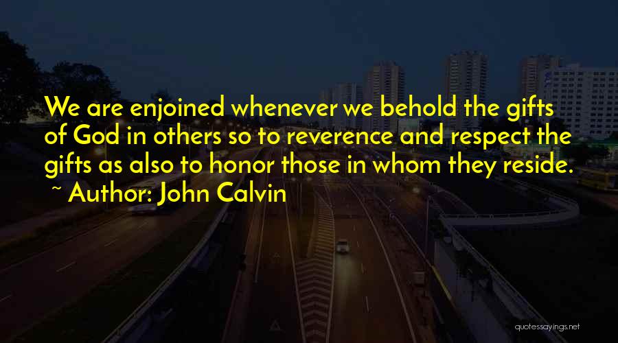 Respect And Politeness Quotes By John Calvin