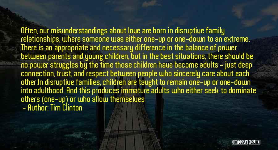 Respect And Trust In Relationships Quotes By Tim Clinton