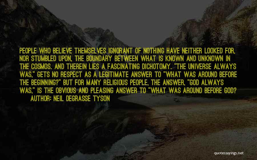 Respect Boundary Quotes By Neil DeGrasse Tyson