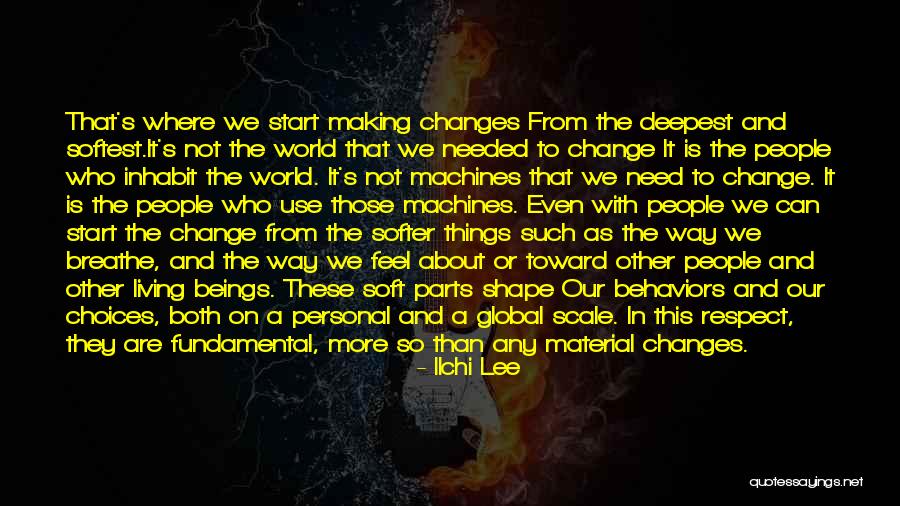 Respect Choices Quotes By Ilchi Lee Respect Choices Quotes By Ilchi Lee