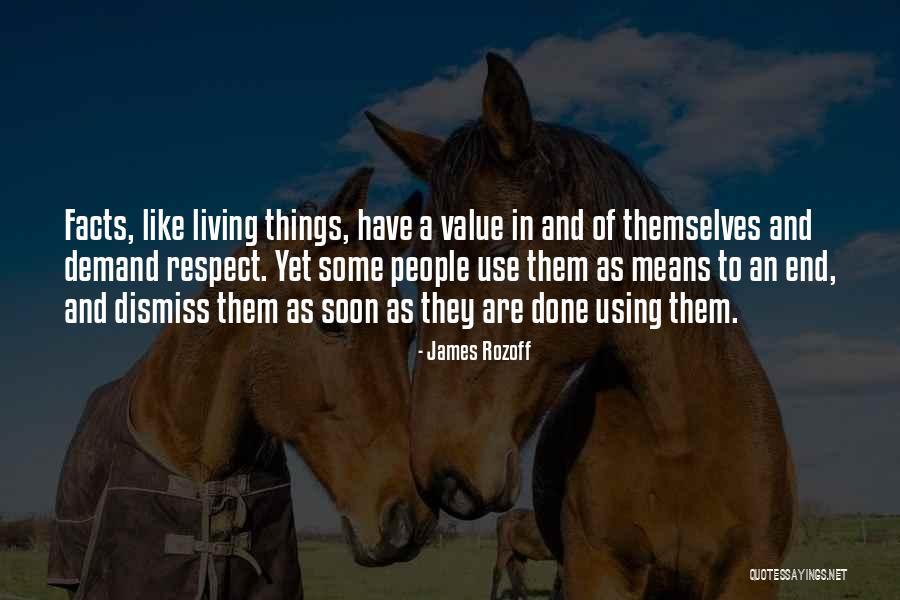 Respect Demand Quotes By James Rozoff Respect Demand Quotes By James Rozoff