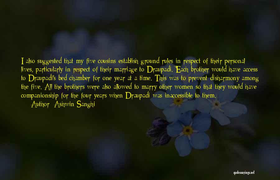 Respect Each Other Quotes By Ashwin Sanghi