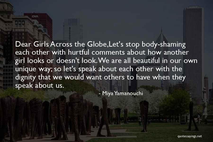Respect Each Others Quotes By Miya Yamanouchi Respect Each Others Quotes By Miya Yamanouchi