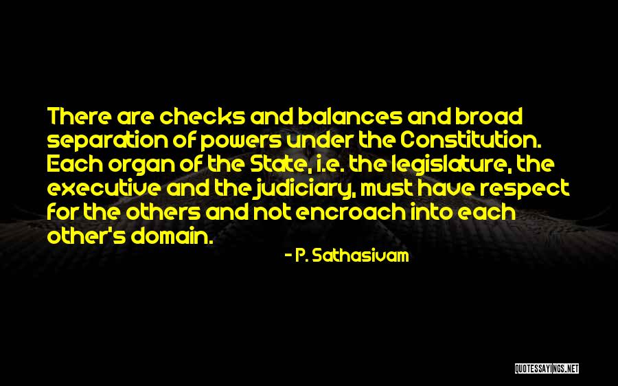 Respect Each Others Quotes By P. Sathasivam Respect Each Others Quotes By P. Sathasivam