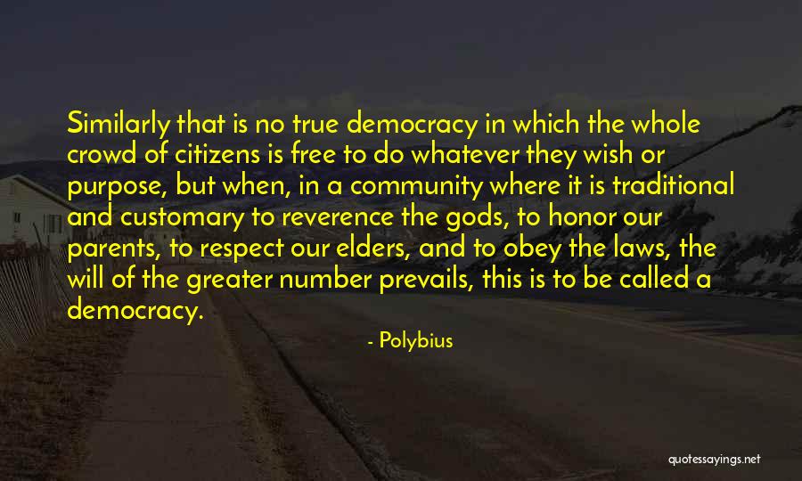 Respect Elders Quotes By Polybius Respect Elders Quotes By Polybius