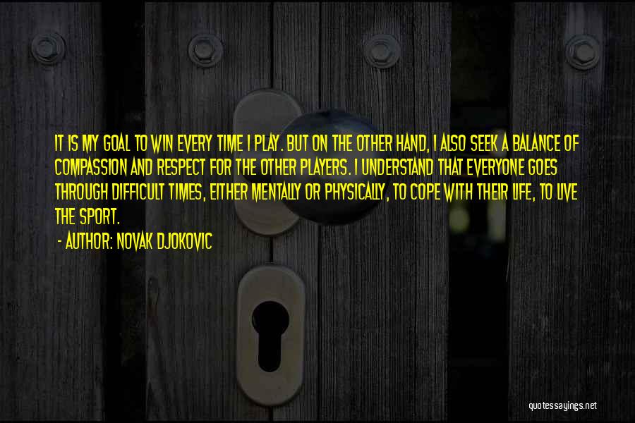 Respect Everyone Quotes By Novak Djokovic