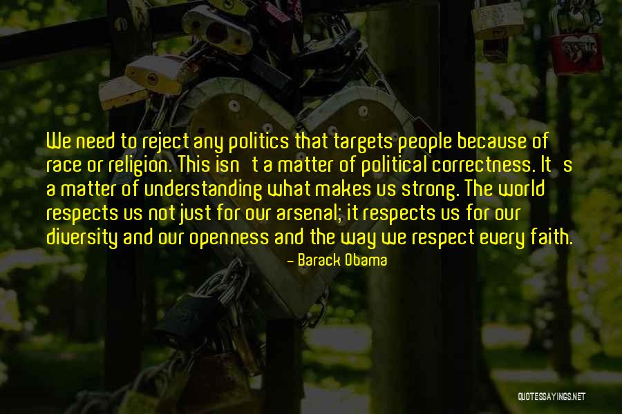 Respect For Diversity Quotes By Barack Obama Respect For Diversity Quotes By Barack Obama