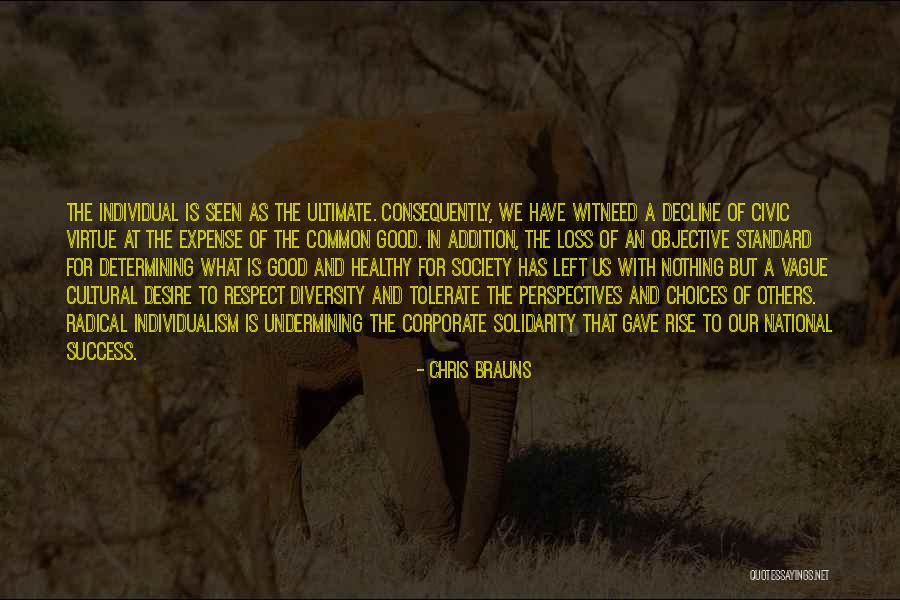 Respect For Diversity Quotes By Chris Brauns Respect For Diversity Quotes By Chris Brauns
