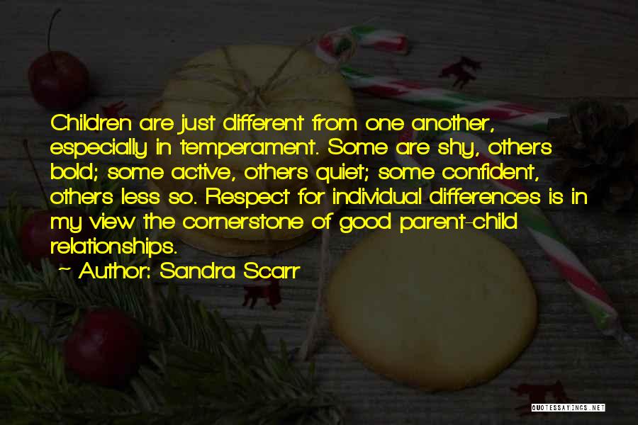 Respect For One Another Quotes By Sandra Scarr