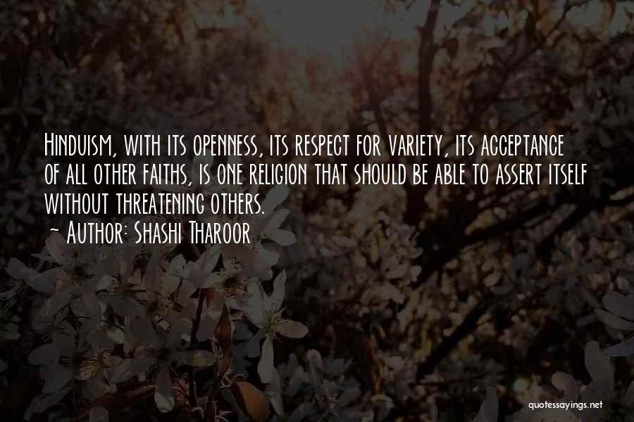Respect For Others Quotes By Shashi Tharoor