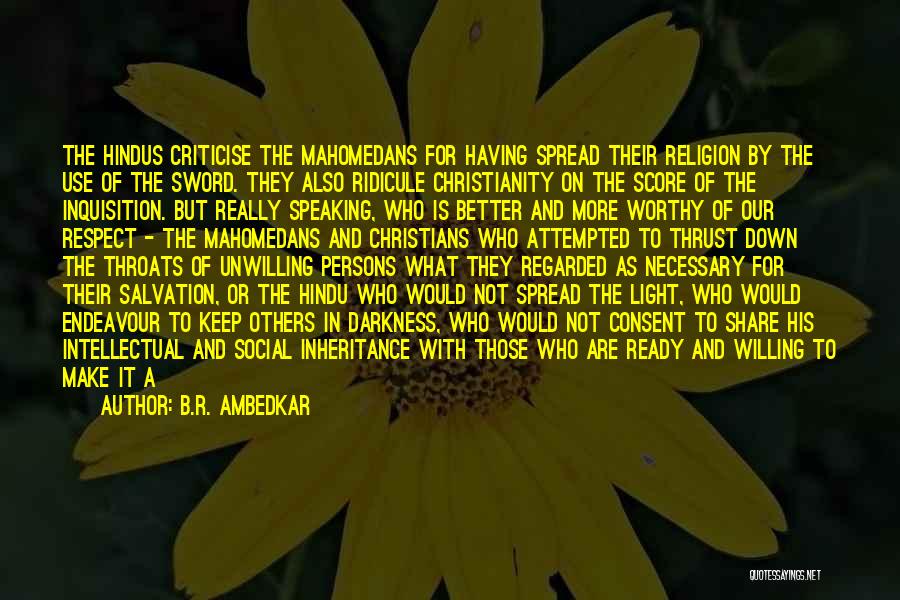 Respect For Religion Of Others Quotes By B.R. Ambedkar