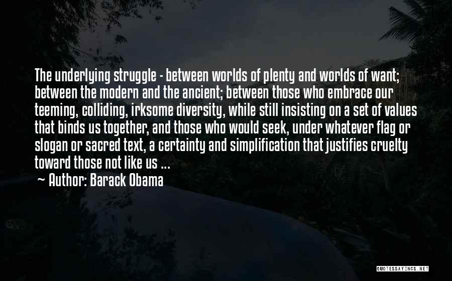 Respect For Religion Of Others Quotes By Barack Obama