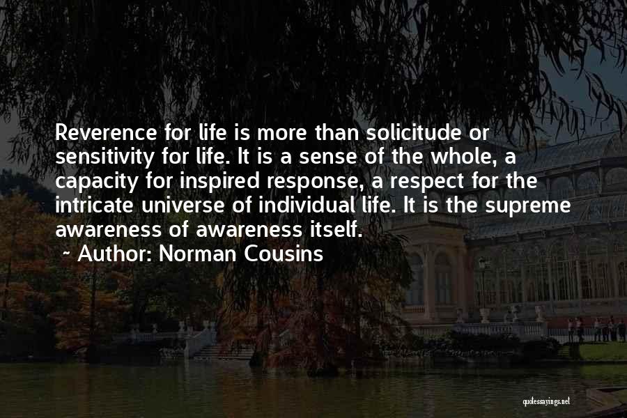 Respect For The Individual Quotes By Norman Cousins