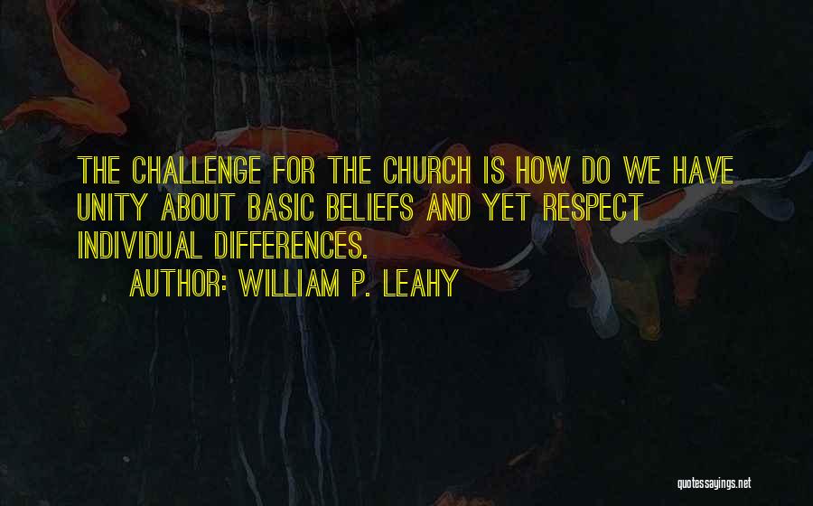 Respect For The Individual Quotes By William P. Leahy