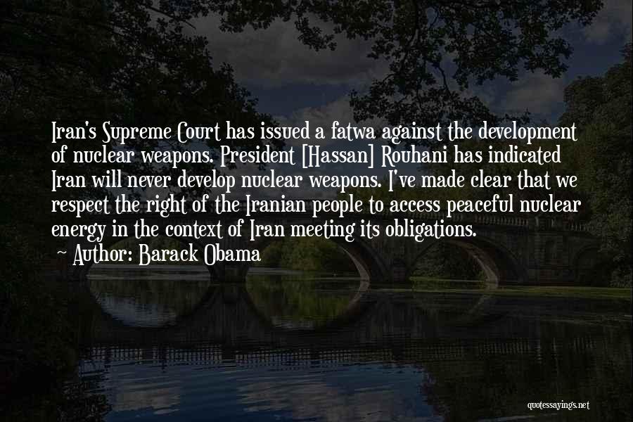 Respect For The President Quotes By Barack Obama