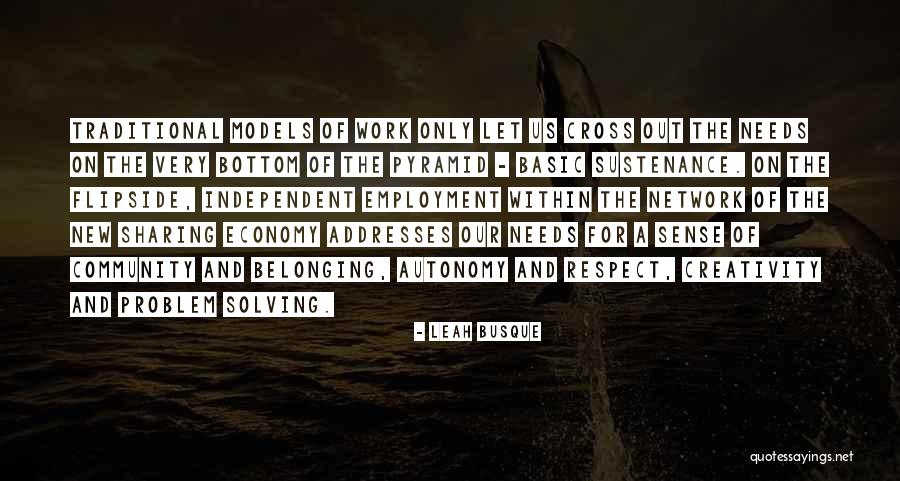 Respect For Work Quotes By Leah Busque Respect For Work Quotes By Leah Busque
