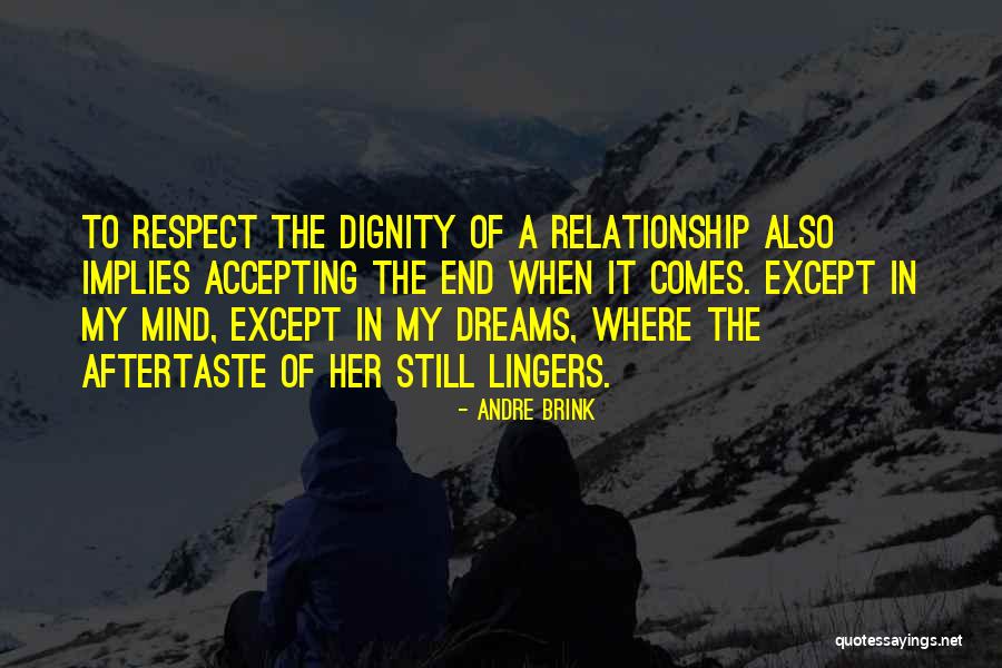 Respect In Relationships Quotes By Andre Brink Respect In Relationships Quotes By Andre Brink