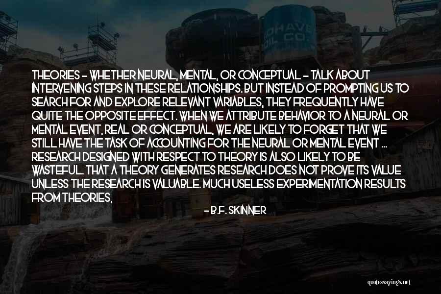 Respect In Relationships Quotes By B.F. Skinner Respect In Relationships Quotes By B.F. Skinner