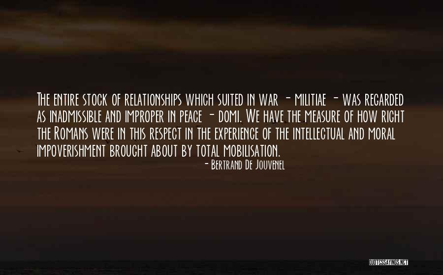 Respect In Relationships Quotes By Bertrand De Jouvenel Respect In Relationships Quotes By Bertrand De Jouvenel