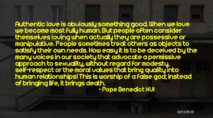 Respect In Relationships Quotes By Pope Benedict XVI Respect In Relationships Quotes By Pope Benedict XVI
