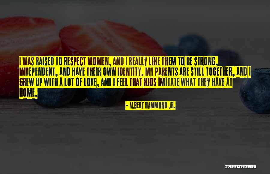 Respect My Home Quotes By Albert Hammond Jr. Respect My Home Quotes By Albert Hammond Jr.